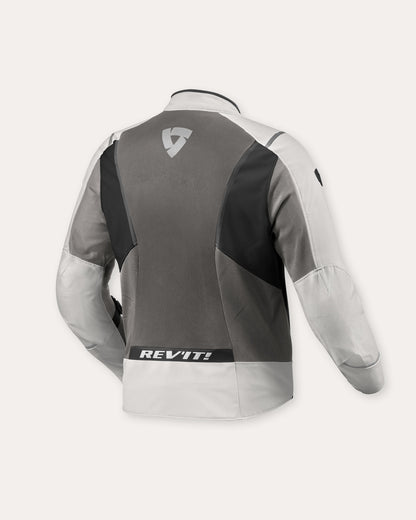 REV'IT BLUSÃO AIR WAVE 4 PRATA / CIZENTO - Motoboxe