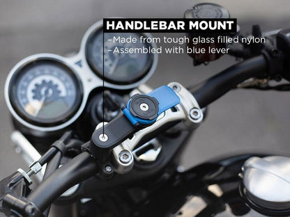 Suporte para smartphone mota QUAD LOCK - suporte para guiador - Motoboxe