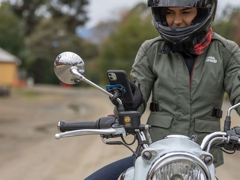 Suporte para smartphone QUAD LOCK para espelho retrovisor - Motoboxe
