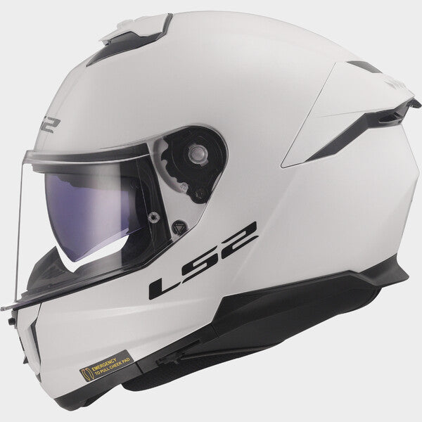 Capacete LS2 STREAM II WHITE GLOSS - Motoboxe