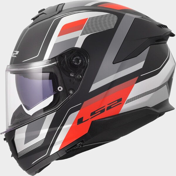Capacete LS2 STREAM II VINTAGE VERMELHO - Motoboxe
