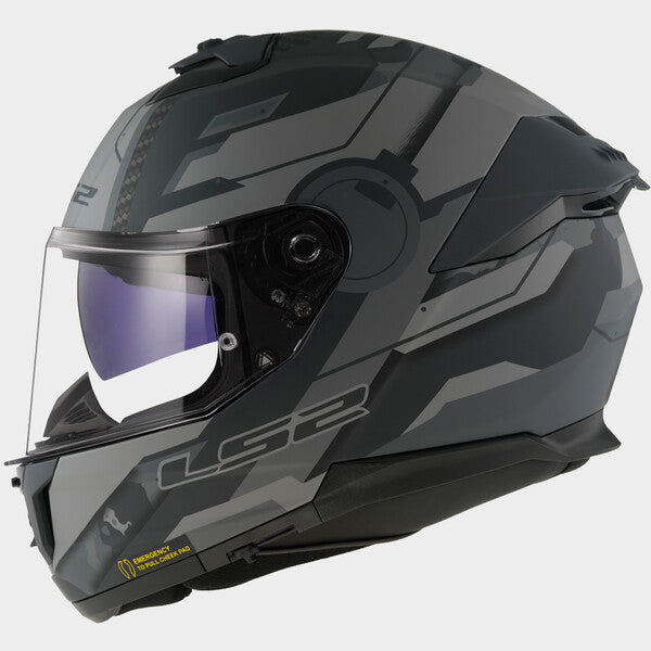 Capacete LS2 STREAM II SHADOW - Motoboxe