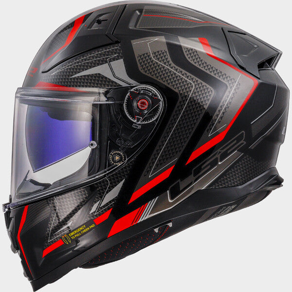 Capacete LS2 VECTOR II ALIZER GLOSS - Motoboxe