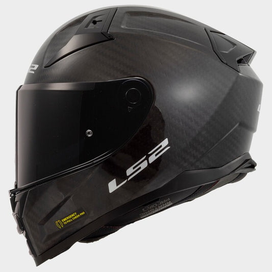 Capacete LS2 VECTOR II CARBON PRETO GLOSS - Motoboxe