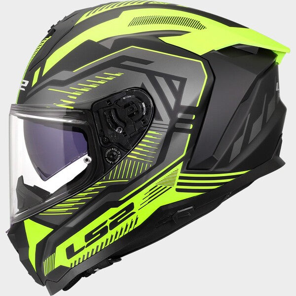 Capacete LS2 CHALLENGER II DRAVIX NEON - Motoboxe