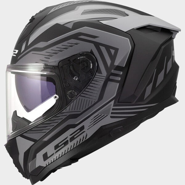 Capacete LS2 CHALLENGER II DRAVIX PRETO - Motoboxe