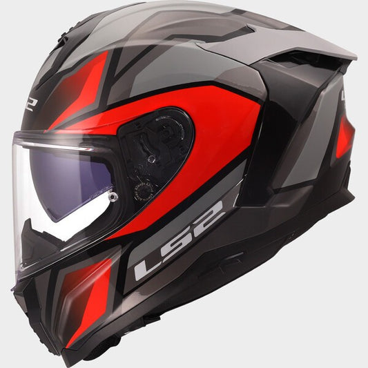 Capacete LS2 CHALLENGER II VIPER VERMELHO - Motoboxe