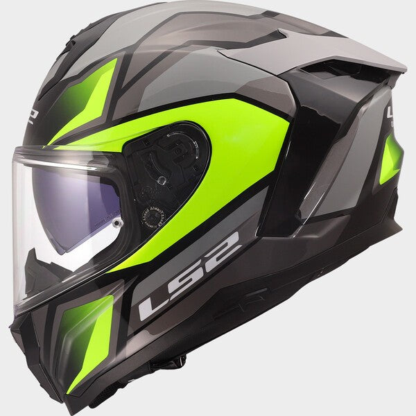Capacete LS2 CHALLENGER II VIPER NEON - Motoboxe