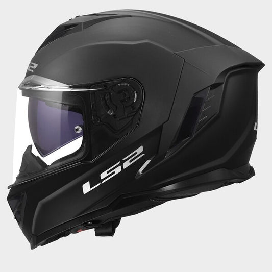 Capacete LS2 STORM III BLACK MATT - Motoboxe