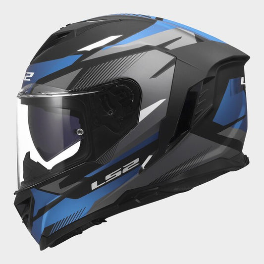 Capacete LS2 STORM III KOMAI AZUL - Motoboxe