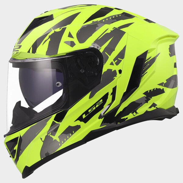 Capacete LS2 STORM III KAOS NEON - Motoboxe