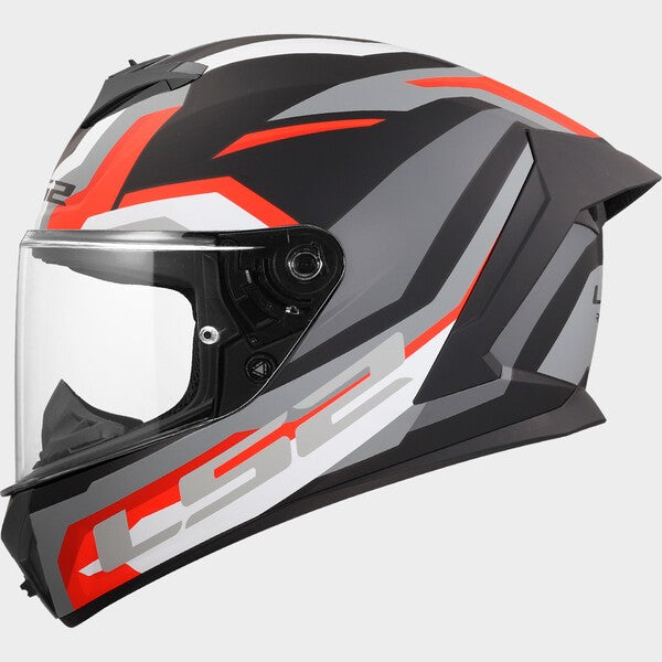 Capacete LS2 RAPID III HYPER MATT VERMELHO - Motoboxe