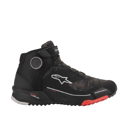 SAPATOS ALPINESTARS CR-X DRYSTAR PRETO / VERMELHO - Motoboxe
