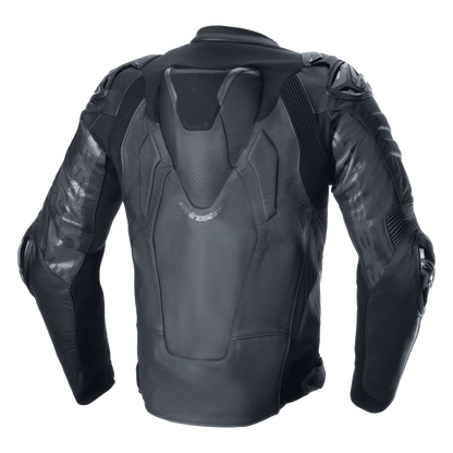 BLUSÃO ALPINESTARS DE COURO ATEM V5 PRETO
