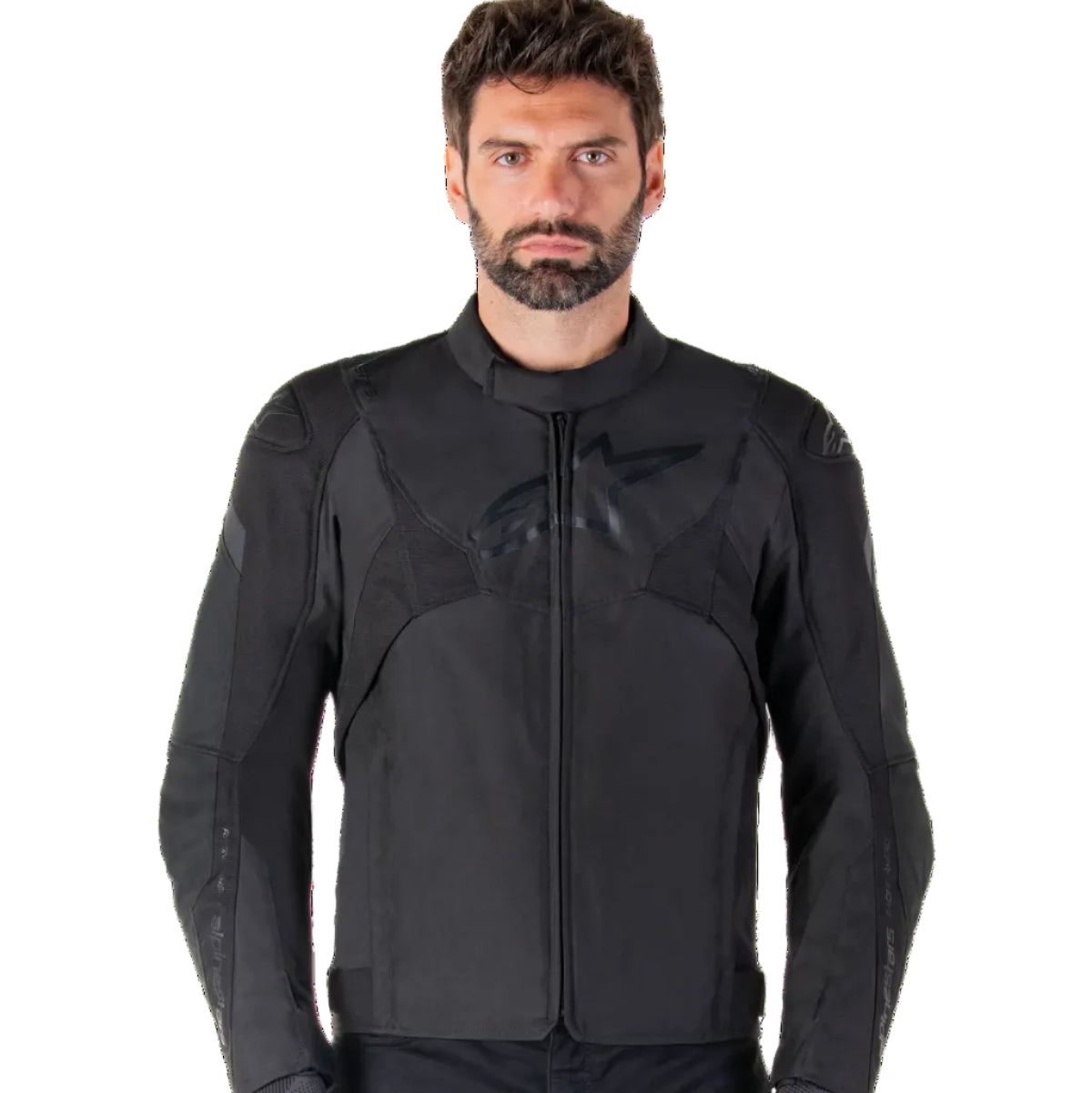 BLUSÃO ALPINESTARS T-JAWS V4 IMPERMEÁVEL PRETO