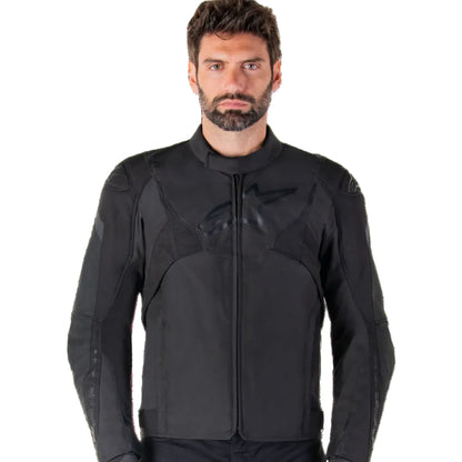 BLUSÃO ALPINESTARS T-JAWS V4 IMPERMEÁVEL PRETO