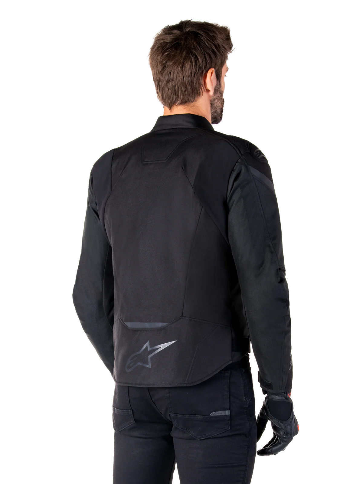 BLUSÃO ALPINESTARS T-JAWS V4 IMPERMEÁVEL PRETO