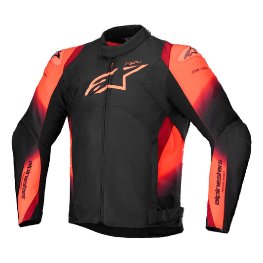 BLUSÃO ALPINESTARS T-SP 1 V2 IMPERMEÁVEL PRETO / LARANJA - Motoboxe