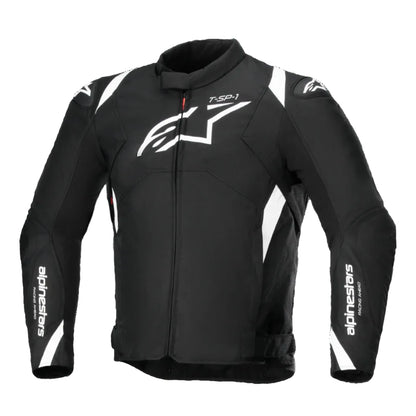 BLUSÃO ALPINESTARS T-SP 1 V2 IMPERMEÁVEL PRETO / BRANCO - Motoboxe