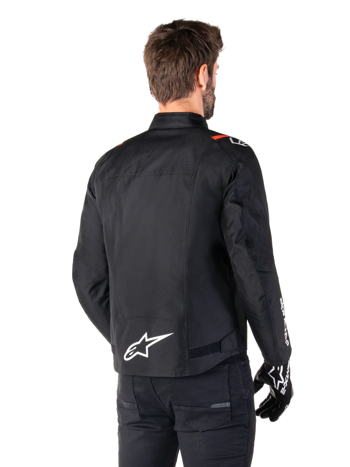 BLUSÃO ALPINESTARS T-SPS V2 IMPERMEÁVEL PRETO / BRANCO / VERMELHO