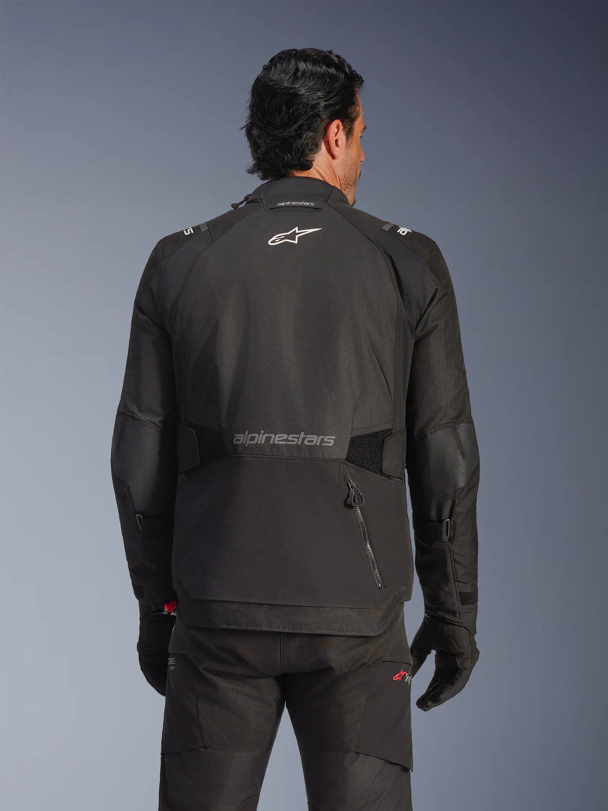 BLUSÃO ALPINESTARS ANDES V4 DRYSTAR PRETO