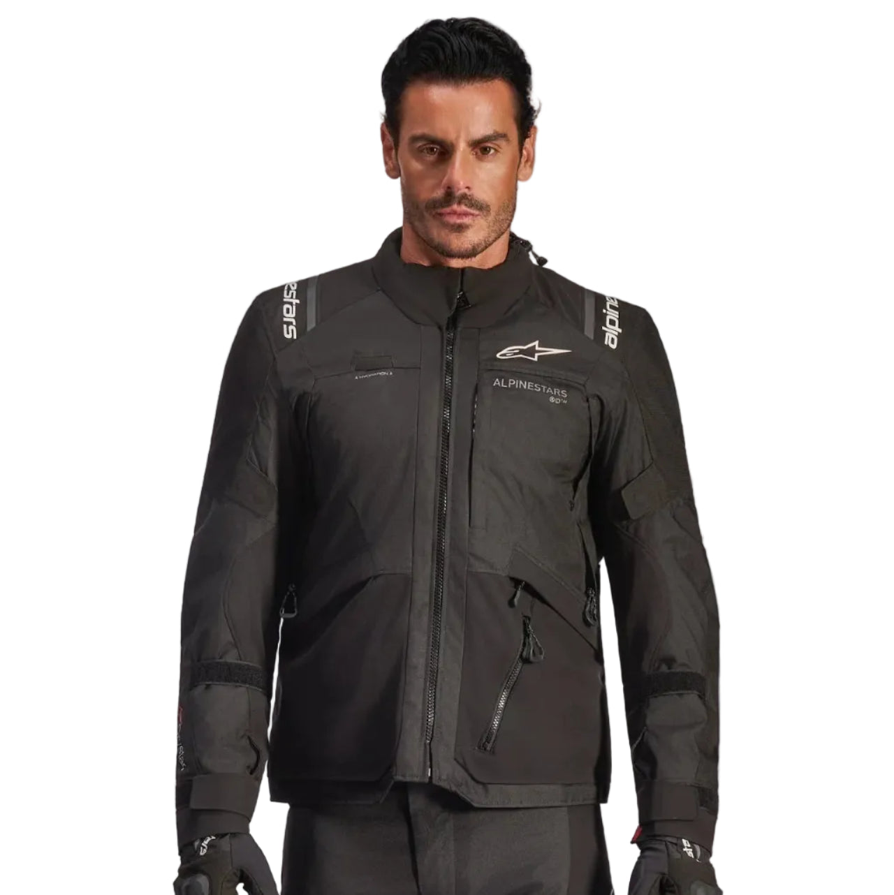 BLUSÃO ALPINESTARS ANDES V4 DRYSTAR PRETO