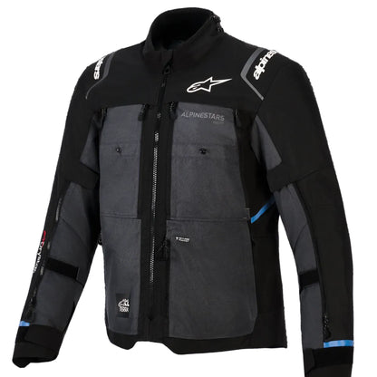 BLUSÃO ALPINESTARS CUSCO DRYSTAR PRETO / CIZENTO