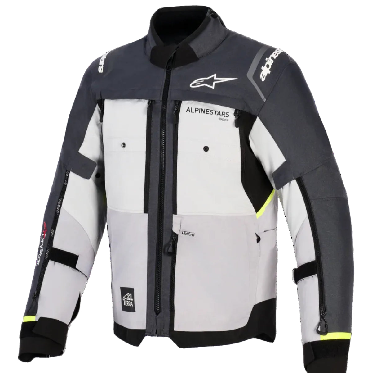 BLUSÃO ALPINESTARS CUSCO DRYSTAR PRETO / GELO
