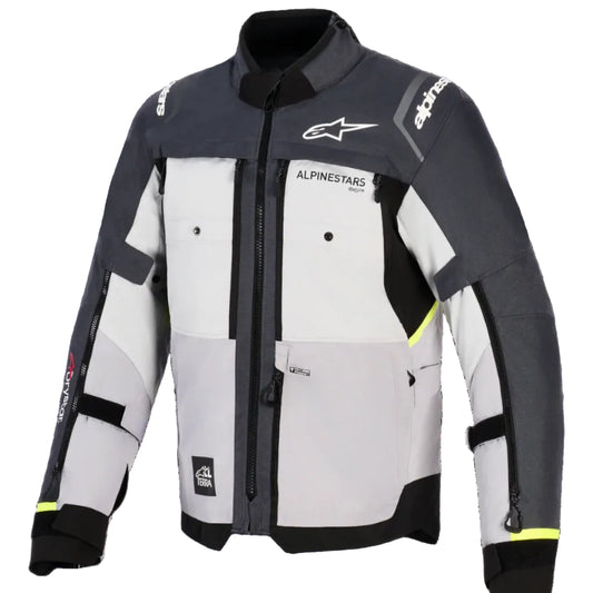 BLUSÃO ALPINESTARS CUSCO DRYSTAR PRETO / GELO - Motoboxe