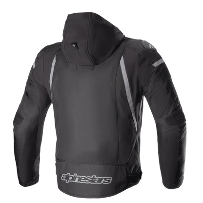 BLUSÃO ALPINESTARS ZACA IMPERMEÁVEL PRETO / CIZENTO