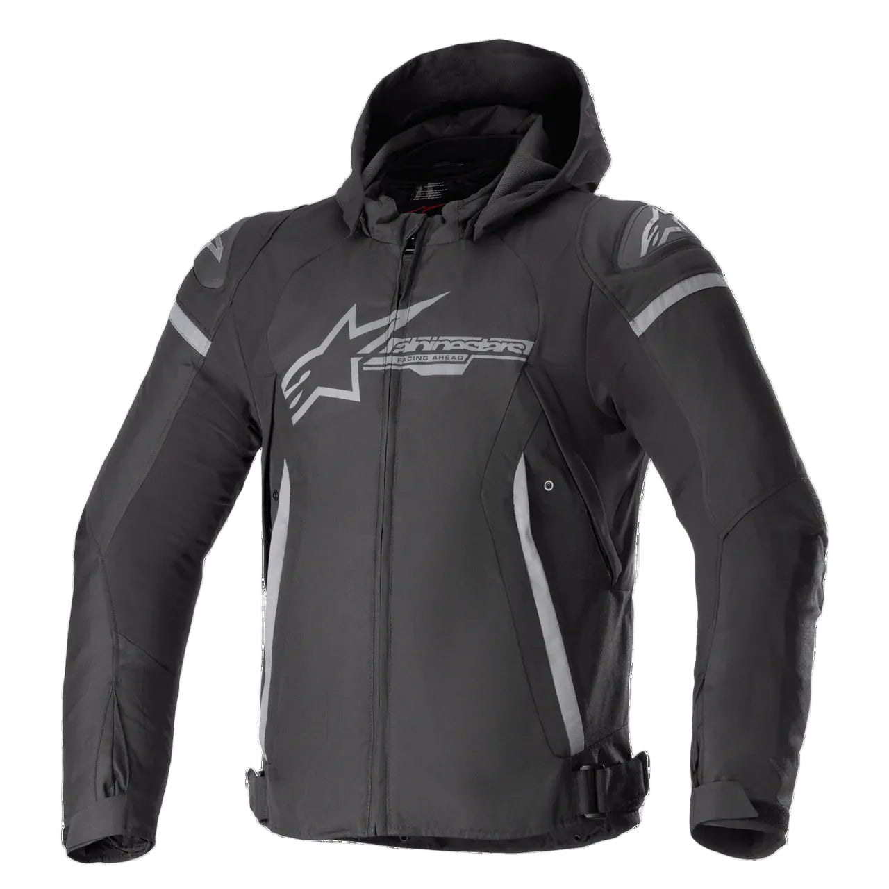 BLUSÃO ALPINESTARS ZACA IMPERMEÁVEL PRETO / CIZENTO