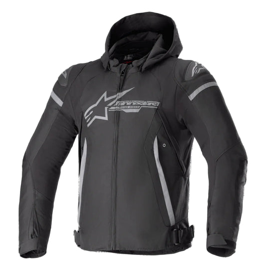 BLUSÃO ALPINESTARS ZACA IMPERMEÁVEL PRETO / CIZENTO - Motoboxe