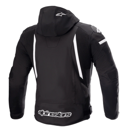 BLUSÃO ALPINESTARS ZACA IMPERMEÁVEL PRETO / BRANCO