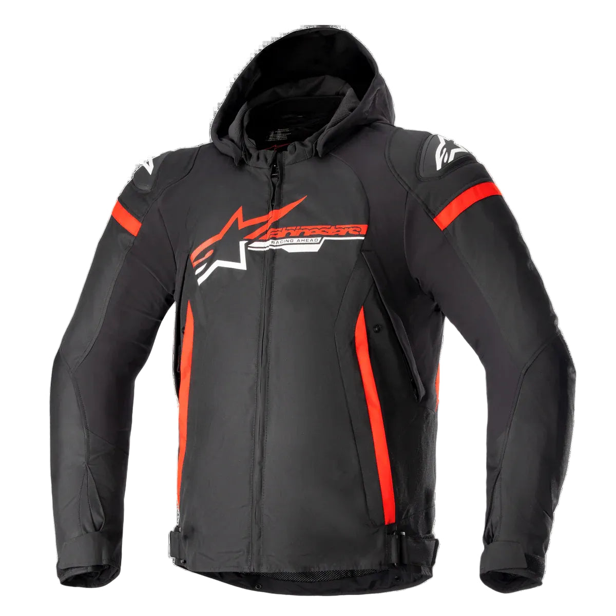 BLUSÃO ALPINESTARS ZACA IMPERMEÁVEL PRETO / LARANJA