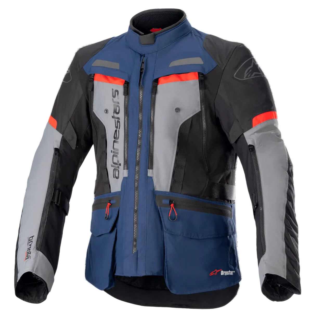 BLUSÃO ALPINESTARS BOGOTA PRO DRYSTAR AZUL ESCURO / PRETO
