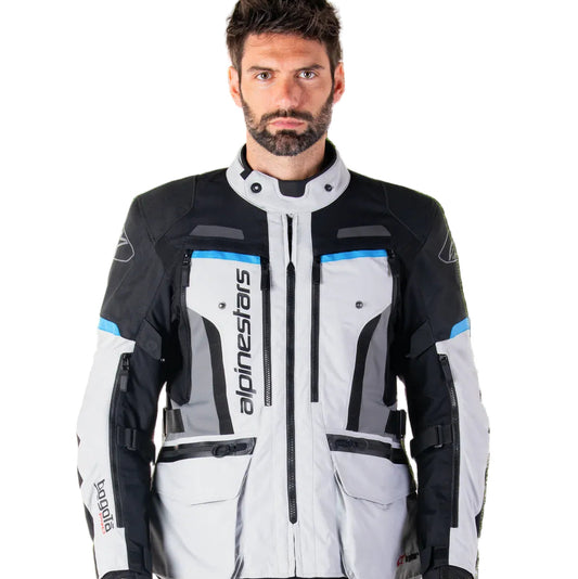 BLUSÃO ALPINESTARS BOGOTA PRO DRYSTAR CIZENTO / PRETO - Motoboxe