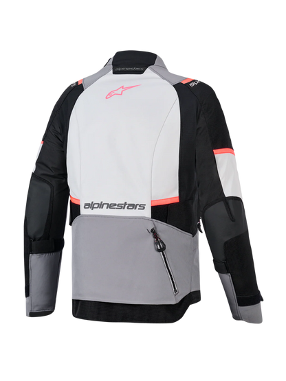 BLUSÃO ALPINESTARS ANDES V4 DRYSTAR PRETO / CINZA / LARANJA - Motoboxe