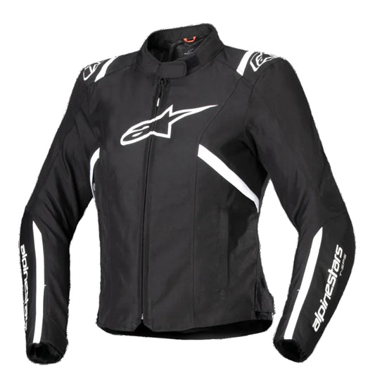 BLUSÃO ALPINESTARS STELLA T-SPS V2 IMPERMEÁVEL PRETO / BRANCO - Motoboxe