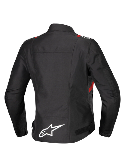 BLUSÃO ALPINESTARS STELLA T-SPS V2 IMPERMEÁVEL PRETO / BRANCO / VERMELHO - Motoboxe