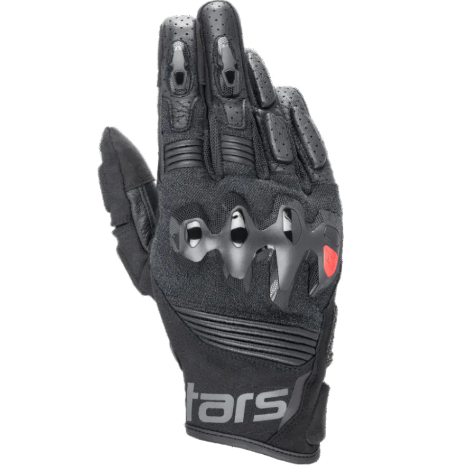 LUVAS ALPINESTARS DE COURO HALO PRETO