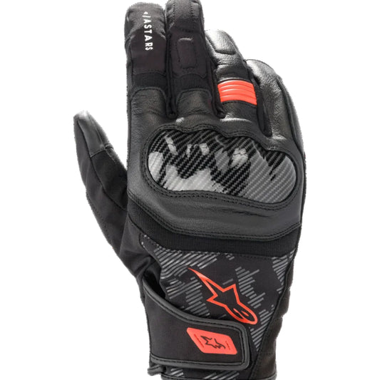 LUVAS ALPINESTARS SMX Z DRYSTAR PRETO / VERMELHO - Motoboxe