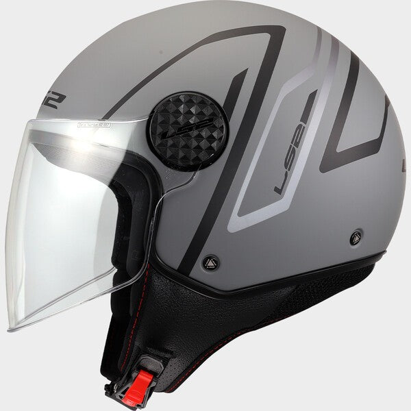 Capacete LS2 SPHERE LUX II URBY MINIM CIZENTO