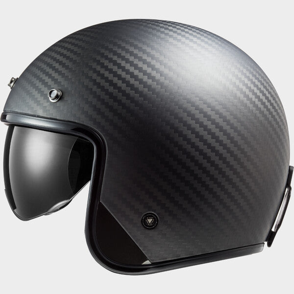 Capacete LS2 BOB II CARBONO PRETO MATT