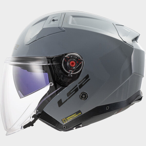 Capacete LS2 INFINITY II CIZENTO