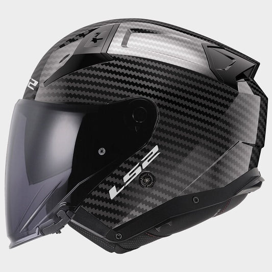 Capacete LS2 INFINITY II CARBONO GLOSS