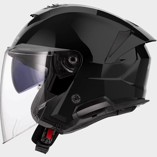Capacete LS2 VERSO II PRETO GLOSS