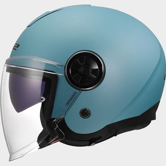 Capacete LS2 CLASSY AZUL PÉROLA