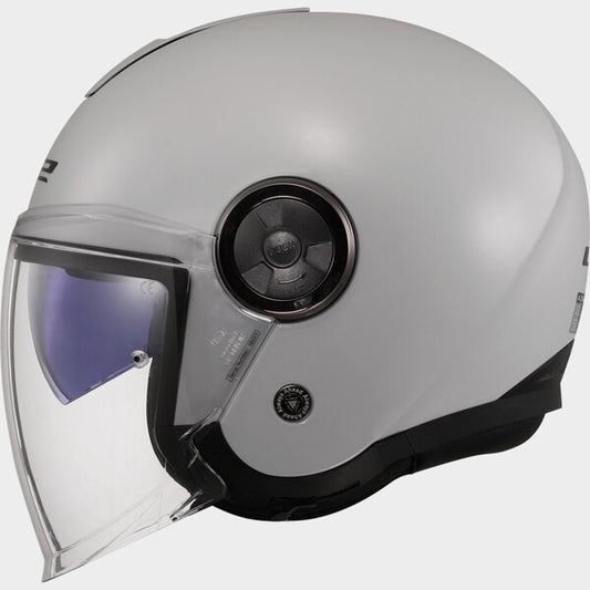 Capacete LS2 CLASSY CIZENTO PÉROLA