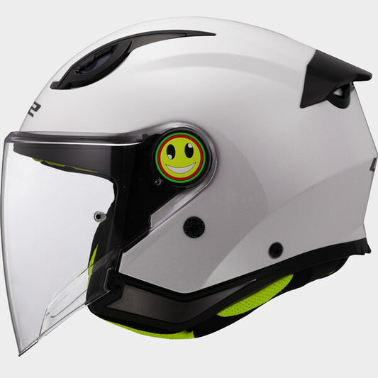 Capacete LS2 JÚNIOR FUNNY II WHITE - Motoboxe