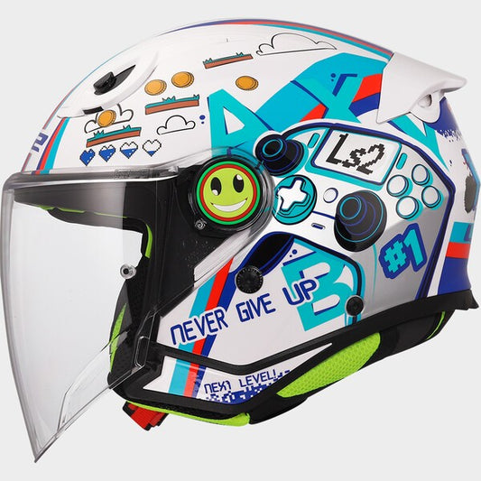 Capacete LS2 JÚNIOR FUNNY II NEXT LEVEL - Motoboxe